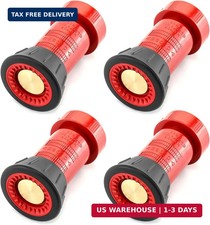 QWORK Fire Hose Nozzle, 4 Pack 1-1/2