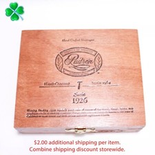 Padron Serie 1926 No. 6 Empty Wood Cigar Box 5.5