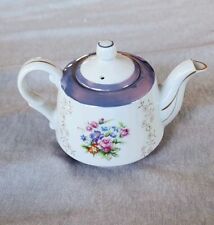 Vintage Armbee San Francisco Made In Japan Floral Gold Trim Little Teapot picture