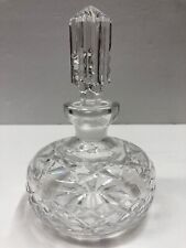 Vintage Waterford Irish  Crystal Cut Glass Perfume Bottle Vanity  Decanter picture