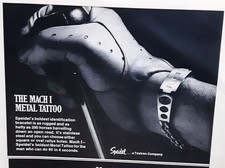 1971 Speidel Mach I Metal Tattoo Bracelet Vintage Print Ad picture