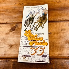 Vintage 1976 La Mesa Park Raton NM Horse Racing Program - Bicentennial Cover picture