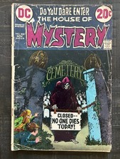 House of Mystery 208 Horror Nick Cardy Classic Reaper Cover DC Bronze Age 1972 picture