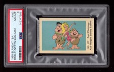 PSA 8 ANN MARGRET & FLINTSTONES 1965 Dutch Card PERFECTLY CENTERED picture
