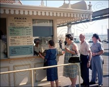 1962 Disneyland Entrance Photo 8X10 - Ticket Booth  picture