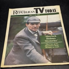 Pottsville Republican TV Today Guide May 7-14 1994 Sherlock Holmes Mysteries Vtg picture