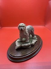 Old English Sheepdog figurine - Country Artists vintage.  picture