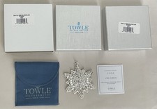 2004 Towle Sterling  OLD MASTER SNOWFLAKE Ornament  15TH Edition picture