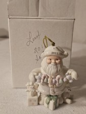 NEW  Lenox 2011 The Wonder of Christmas Santa's Holiday Ornament w/Box picture