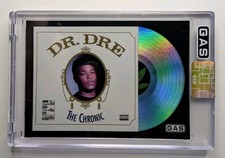 G.A.S. Dr. Dre The Chronic Trading Card - Blue Out Of /30 picture