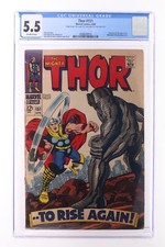 Thor #151 - Marvel Comics 1968 CGC 5.5 TRIPLE COVER picture