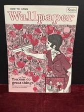 Vintage Sears “How To Install” Pamphlet: Wallpaper, 1971 picture