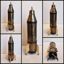 Vintage 1960s Space Rocket Musical Decanter Moonlight Sonata Japan Mid Century picture