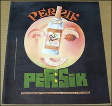 1997 Stolichnaya Stoli Persik Russian Vodka Print Ad Advertisement Peach Flavor picture