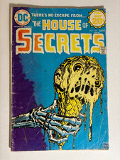 House of Secrets # 123 (1974 DC) Iconic Ice Cream Horror Cover G/VG picture
