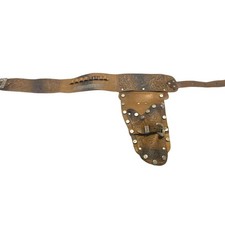 Vintage 1950s Roy Rogers Tooled Leather Holster & Belt Set picture