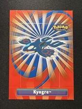 Topps Pokémon Advanced Kyogre Punch-Out Trading Card #9/10 (2003) Pop Up picture