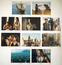 TROY Orig Compl SETof10 Movie Lobby Cards 2004 BRAD PITT ERIC BANA ORLANDO BLOOM picture