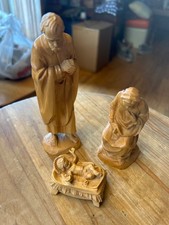 Anri Kuolt 6 Inch Holy Family Natural Nativity Figurine Italy picture