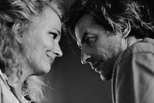 John Cassavetes Gena Rowlands in 1972 during the filming of A Woma- Old Photo picture