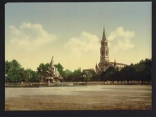 The esplanade N�mes France c1900 OLD PHOTO picture
