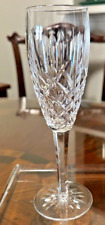 GORGEOUS WATERFORD CRYSTAL ARAGLIN FLUTED CHAMPAGNE 8 1/2