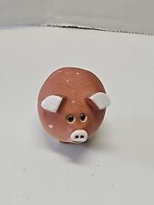 Vintage Artesania Rinconada Pig Figurine Glazed Art Pottery picture