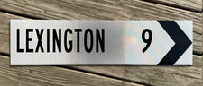 LEXINGTON KY Road Sign Vintage style 24