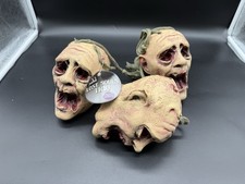 Mario Chiodo Lost Souls Trio Hanging Heads Halloween Decor NEW w/ Tag 2006 picture
