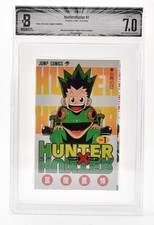 BGS 7.0 Hunter x Hunter #1 Vol 1 1st Printing Edition Graded Manga Japanese Jump picture
