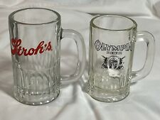 OLYMPIA & STROH’S BEER MUG LOT picture
