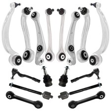 Front Upper and Lower Control Arm Compatible With 2008 2009 2010 Audi A4 A5 Q... picture