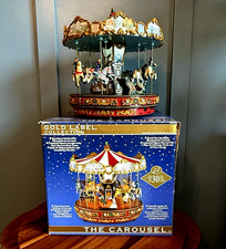 Mr. Christmas Gold Label The Carousel Animated Musical 30 Songs Box F/W picture