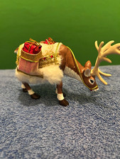 Hallmark Keepsake Father Christmas's Reindeer Hanging Christmas Tree Ornament picture