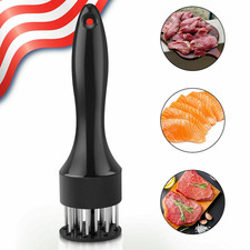 Professional Meat Tenderizer Stainless Steel Needle Cooking Hammer Kitchen Tool picture