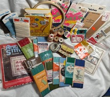 Lot Of Vintage Sewing / Craft Supplies picture