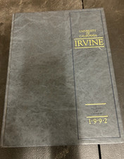 1992 UCI UNIVERSITY OF CALIFORNIA IRVINE Original YEARBOOK Annual Anthology picture