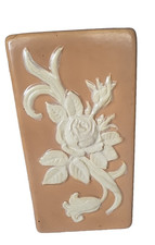 Vintage Weller Pottery Vase Cameo Peach picture