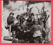 1939 French Artillery in Action on the Western Front Original News Photo picture