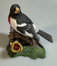Vintage 1991 Lenox Porcelain Rose-Breasted Grosbeak Bird Figure 4