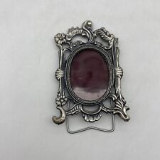 Vintage miniature picture Frame metal ornamental picture