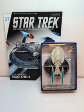 Eaglemoss #21 U.S.S. Enterprise E NCC-1701-E  Star Trek Starships w/ Magazine picture