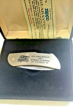 Vintage Zippo Pocket Knife. Original Box and Paperwork. picture