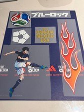 Blue Lock × Adidas Limited 2026 Japan Heat Transfer Stickers Isagi Yoichi picture