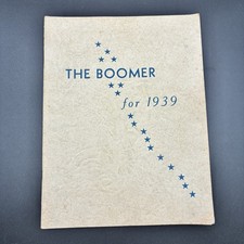 1939 The Boomer El Reno Oklahoma High School & Junior College Yearbook Pre-WWII picture