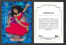 Topps Chrome Disney Sapphire 2024 #77 Esmeralda Hunchback of Notre Dame Card picture