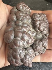8.5cm Incredible Botryoidal Hematite Crystal Group - Montreal Mine, Wisconsin picture