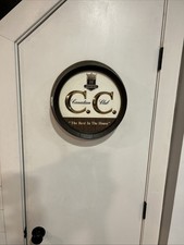 Rare Canadian Club Whiskey C. C. “The Best In The House” Barrel Advertising Sign picture