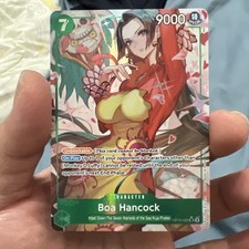 Boa Hancock OP16-032 SR The Time of Battle English NM to NM+ One Piece TCG picture