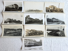 C. 1940s-40s New York Central NYC Railroad Diesel Locomotive Photo Lot Of 10 picture